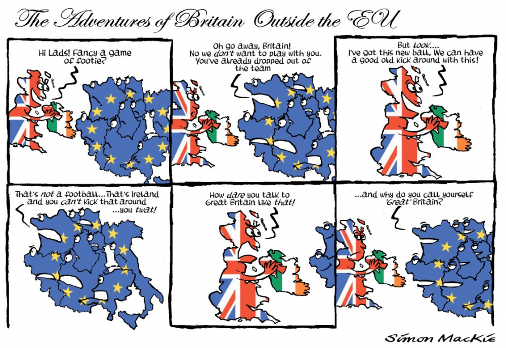 Comic: The Adventures of Britain outside the EU 1