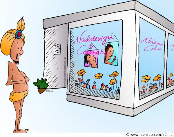 Cartoon: Nail Design 1