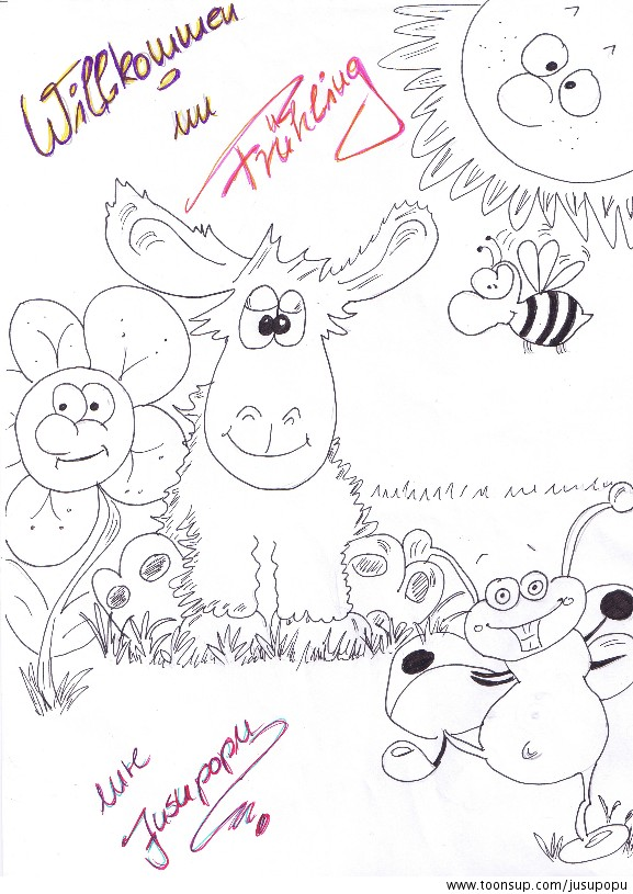 Cartoon: Frühling 1