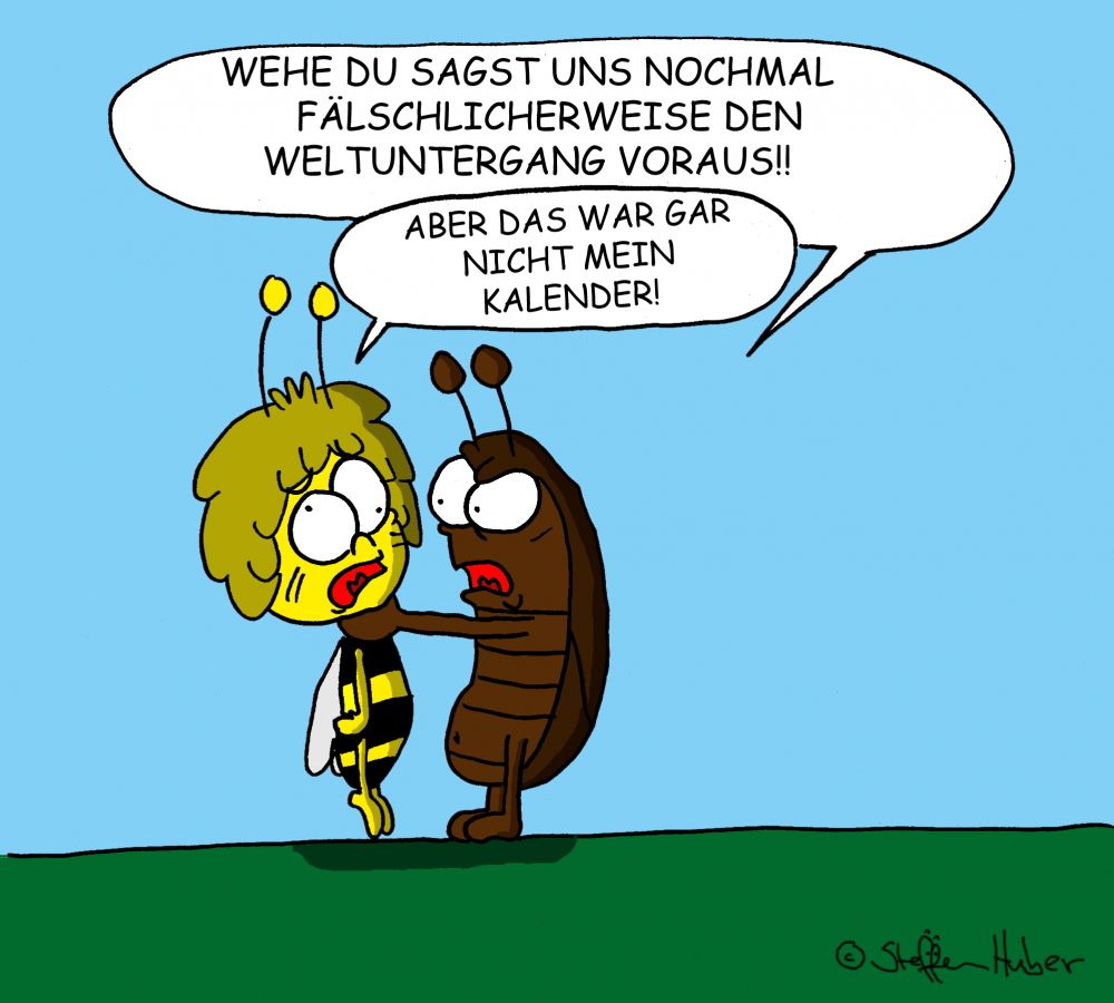 Cartoon: Weltuntergang 1