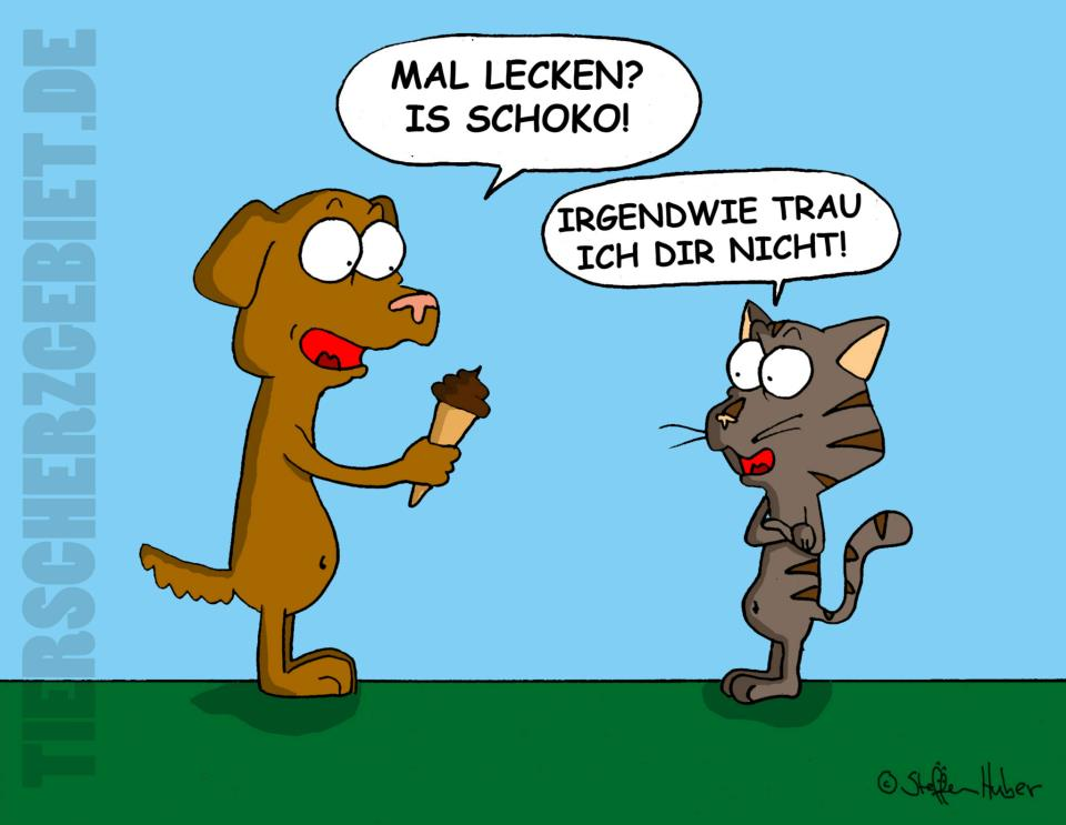 Cartoon: Schokoeis 1