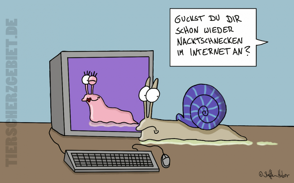 Cartoon: Nacktschnecken 1