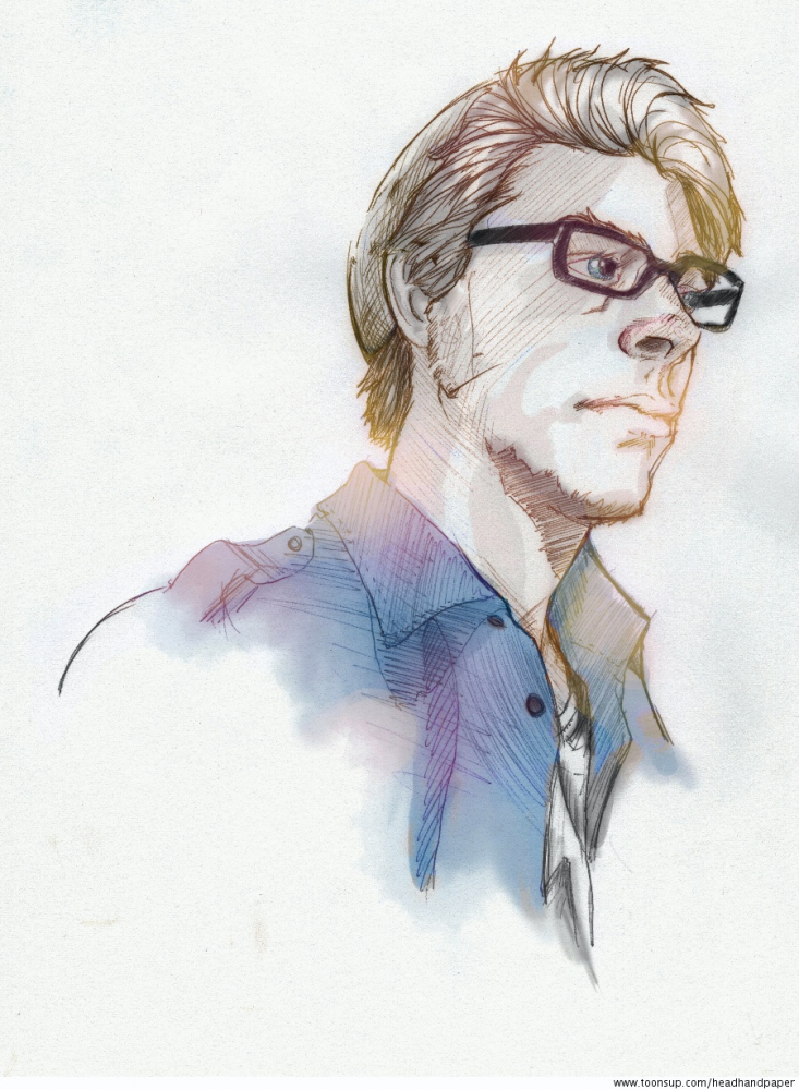 Illustration: Selbstportrait 1