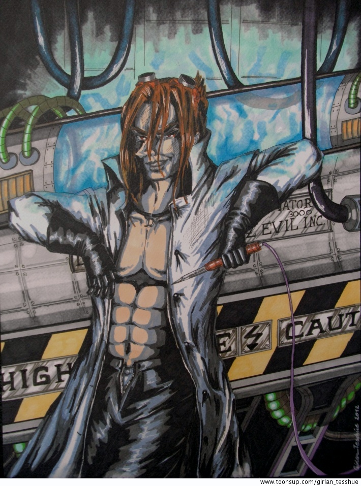 Concept Art / Character Design: Sein neues Spielzeug 1