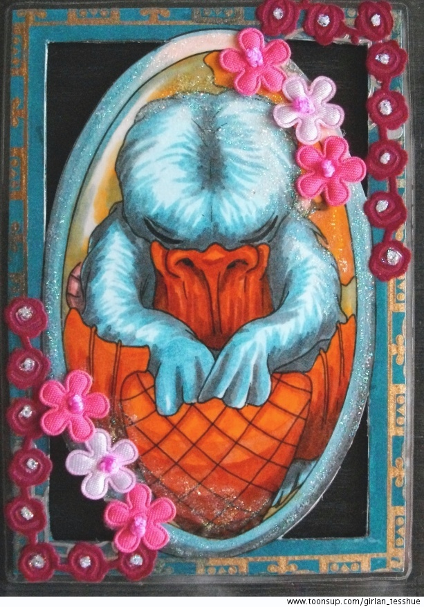 Concept Art / Character Design: ART CARD#9: Beginning of a Life/ Der Beginn eines Lebens 1