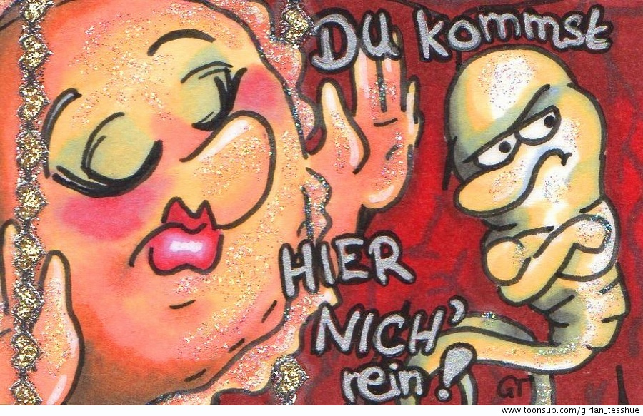 Cartoon: KAKAO Karte #19: 'Die wählerische Eizelle' 1