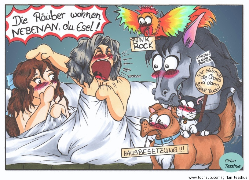 Cartoon: Hups- die falsche Tür... 1