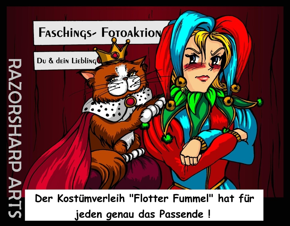 Cartoon: Mietzereien und Mietzigkeiten- Kalender 2014 3