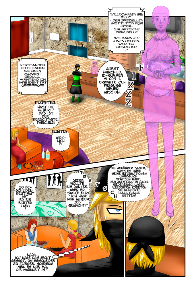 Comic: Fairchild - Kapitel 1 12