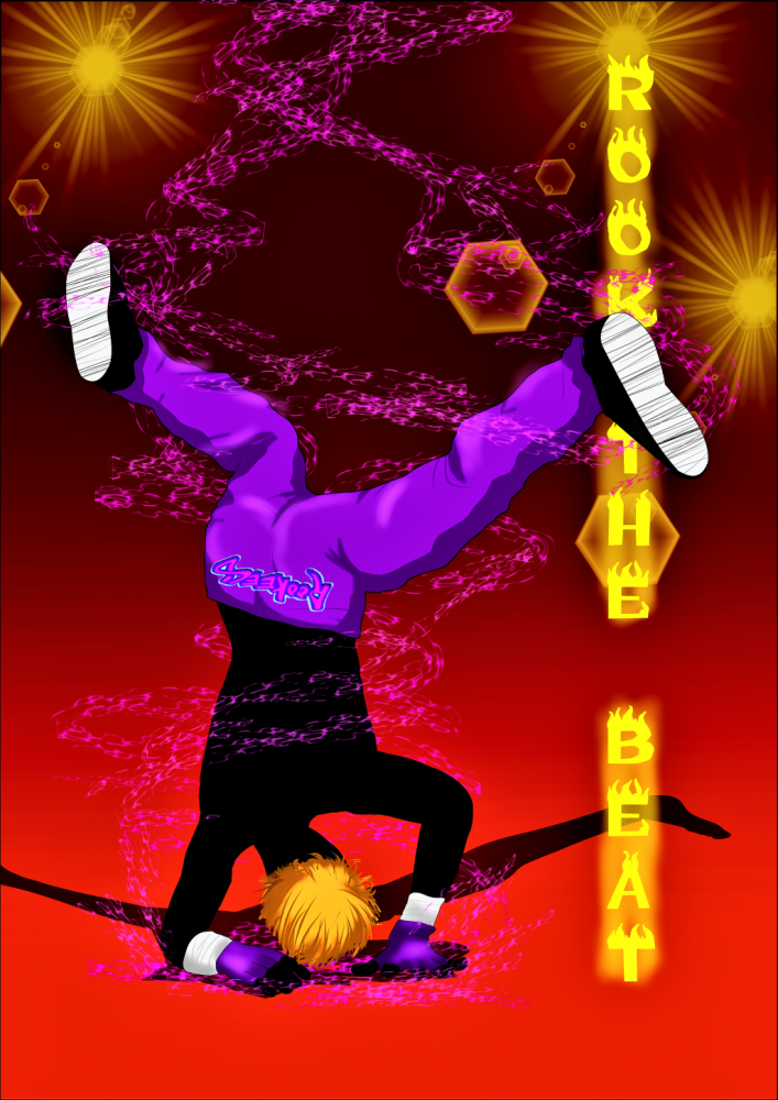 Illustration: Rook The Beat / Colors In Music Compilation - Toben 1