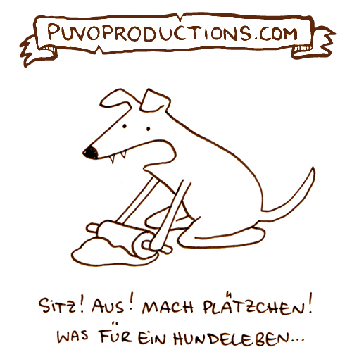 Cartoon: Mach Plätzchen! 1