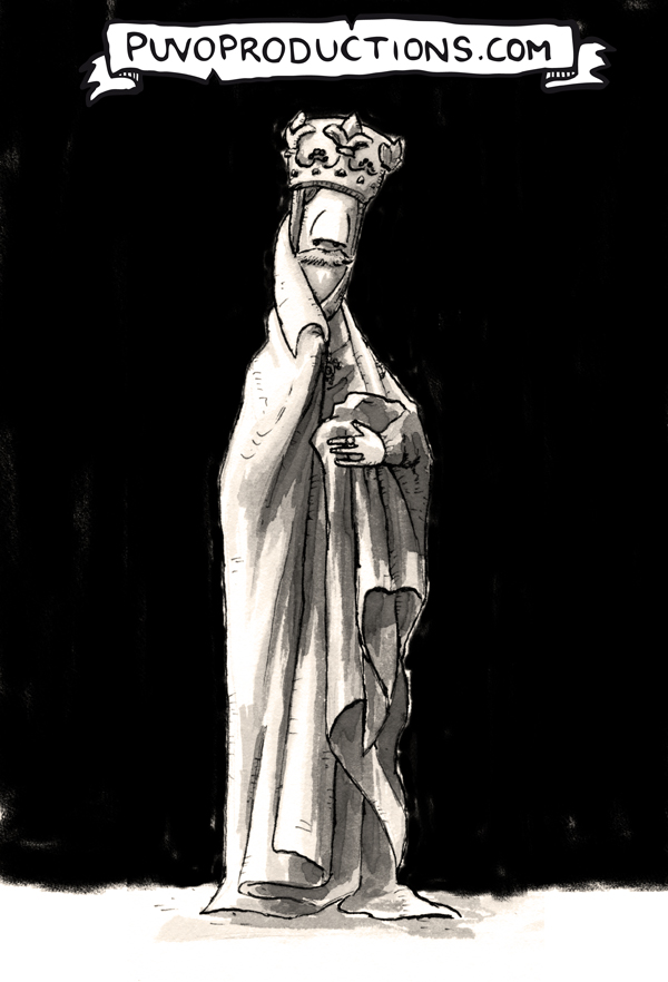 Illustration: Madame Auguste als Uta von Naumburg. 1