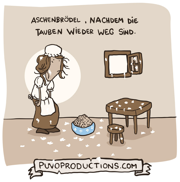 Cartoon: Aschenbrödel. 1