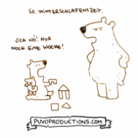 Winterschlafenszeit