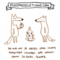 Nichts schenken.