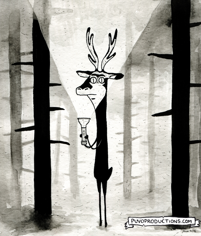 Illustration: Inktober 2016 #27 1
