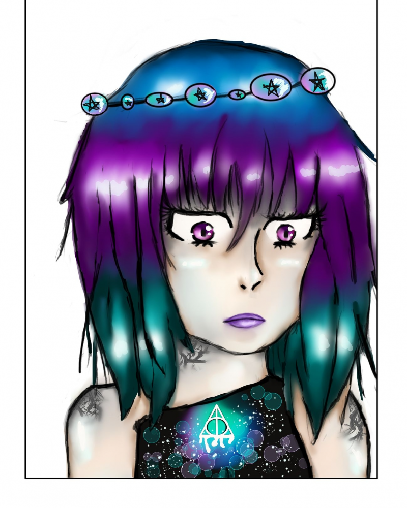 Illustration: Universe Girl 1