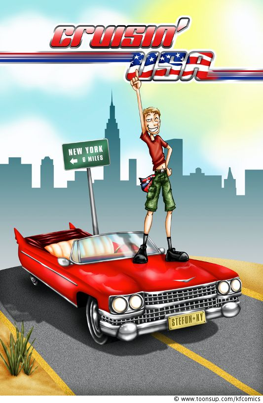 Illustration: Crusin' USA 1