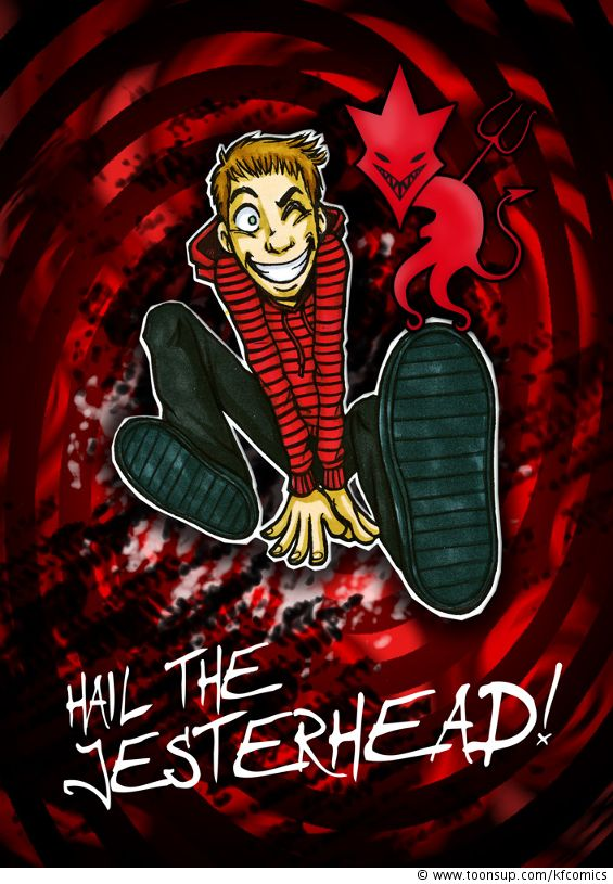 Illustration: Hail the Jesterhead! 1