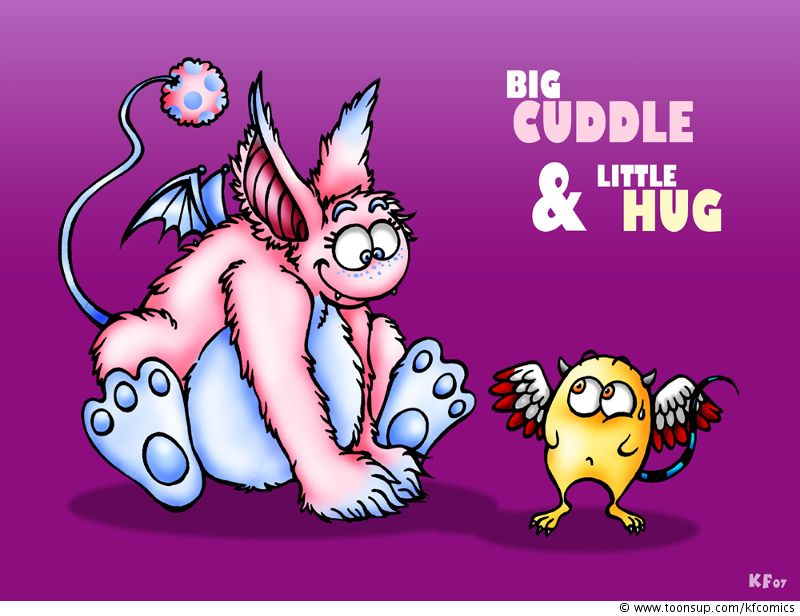 Illustration: Cuddle & Hug 1