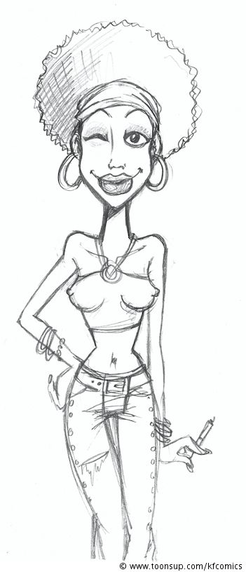 Concept Art / Character Design: Sugar 1