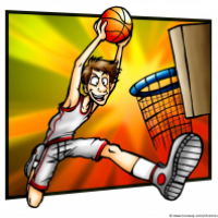 Basketball Dunk
