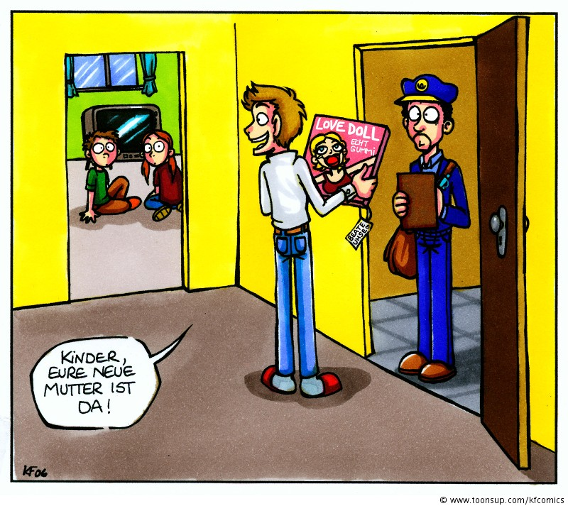 Cartoon: Stiefmutter 1
