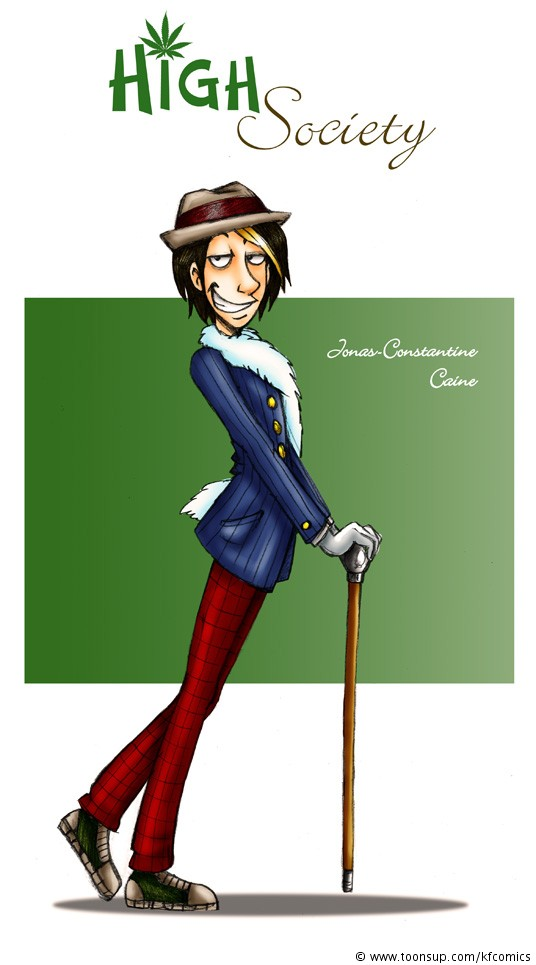 Concept Art / Character Design: HIGH SOCIETY (Comic Projekt 2009) 1
