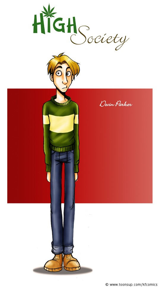 Concept Art / Character Design: HIGH SOCIETY (Comic Projekt 2009) 2