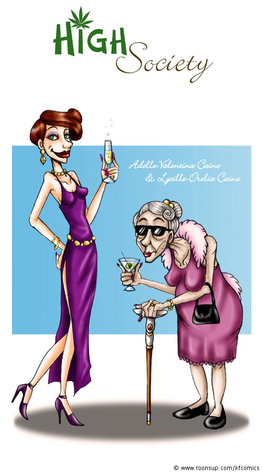 Concept Art / Character Design: HIGH SOCIETY (Comic Projekt 2009) 4
