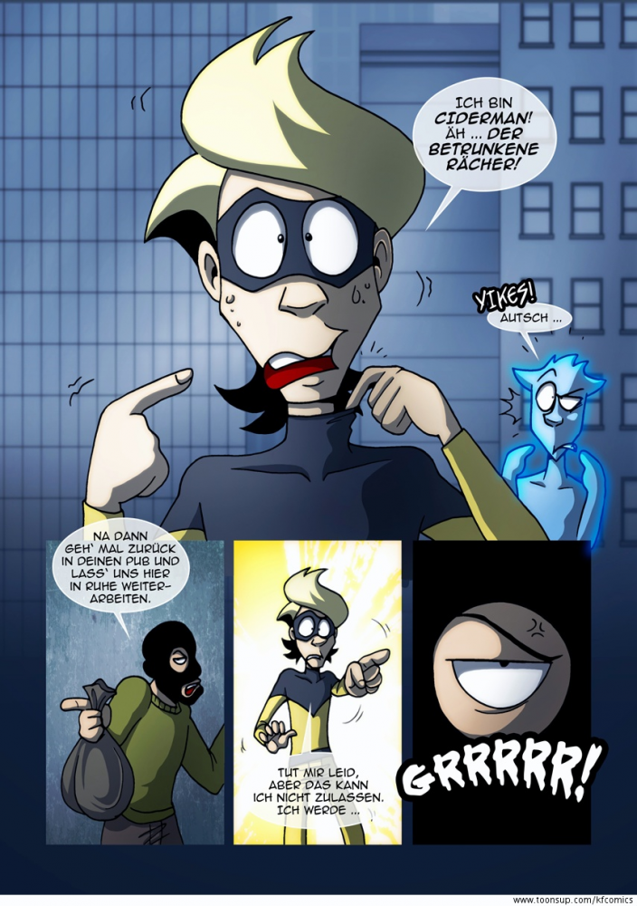 Comic: Ciderman - Der betrunkene Rächer - #1 43