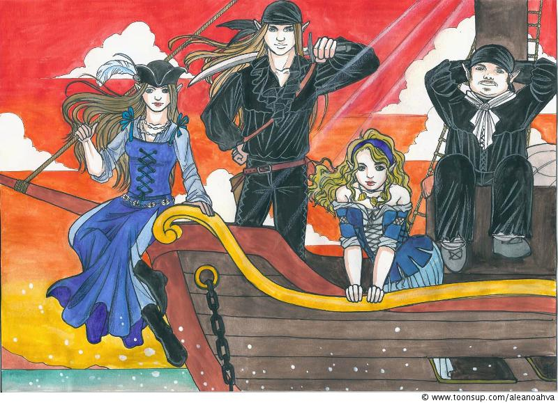 Illustration: Die Seeelfen von Koruba 1