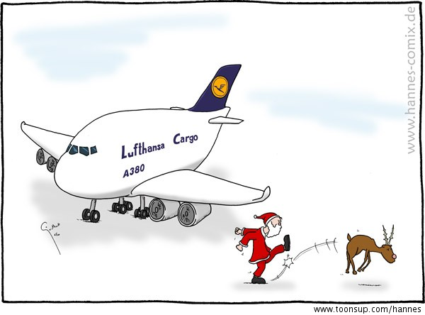 Cartoon: A380 Cargo 1
