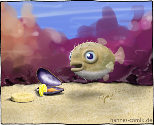 Illustration: Kugelfisch 1