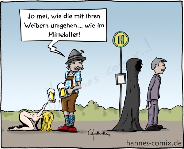 Cartoon: Frauenbild 1