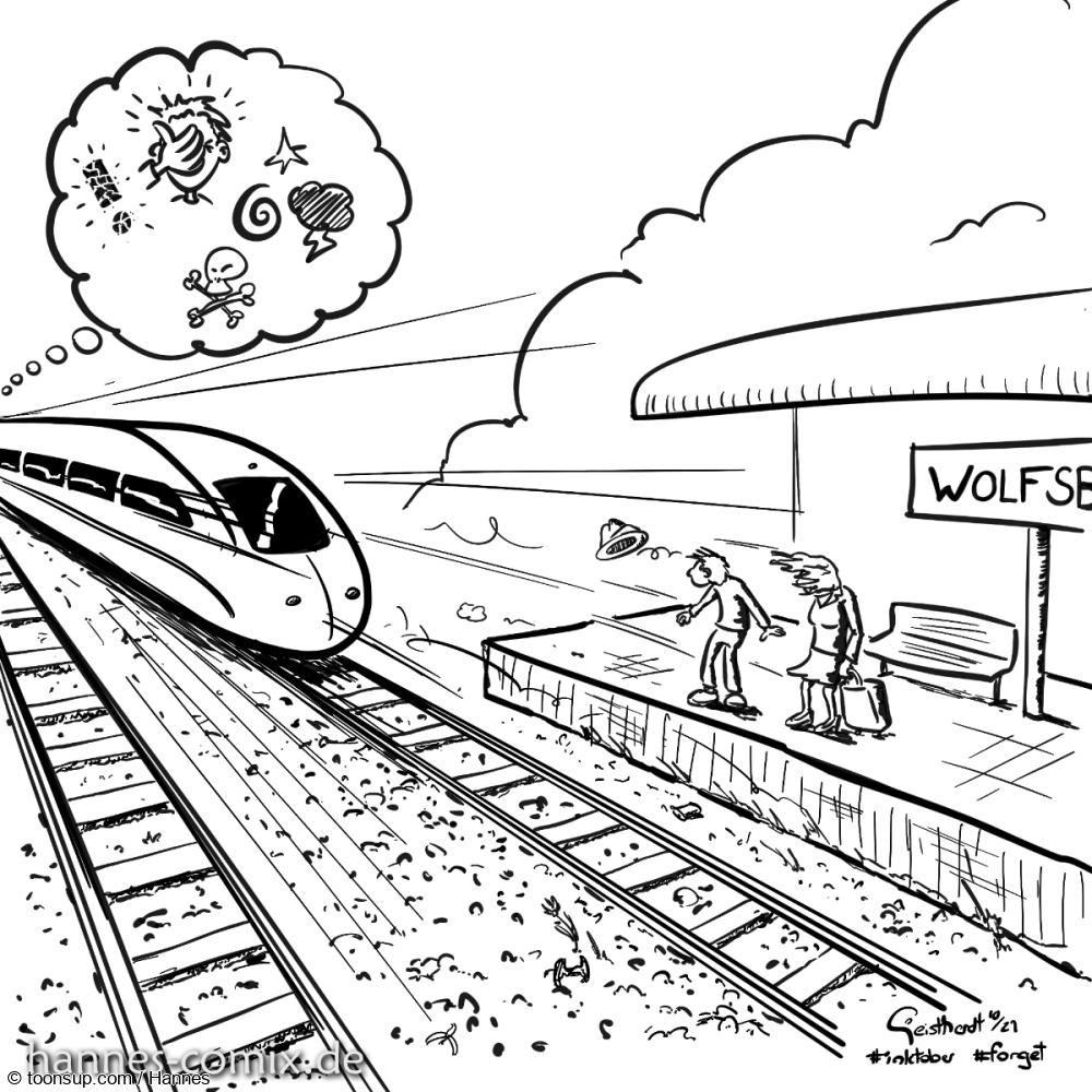 Cartoon: forget 1