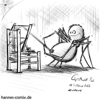 inktober25/02 weben