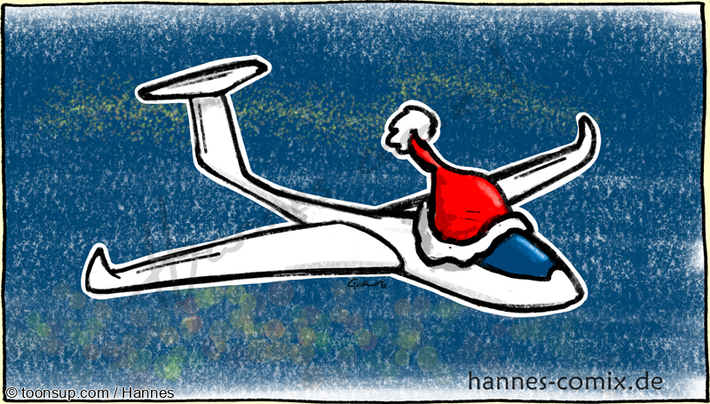 Illustration: Weihnachts-Segler 1