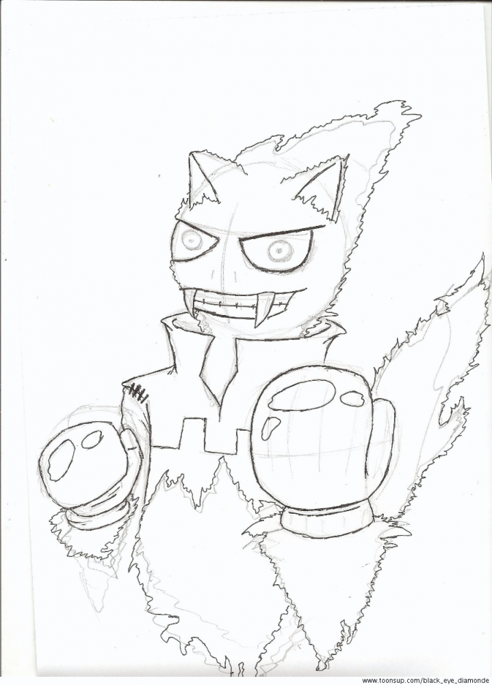 Cartoon: The Black Eye Demon 2