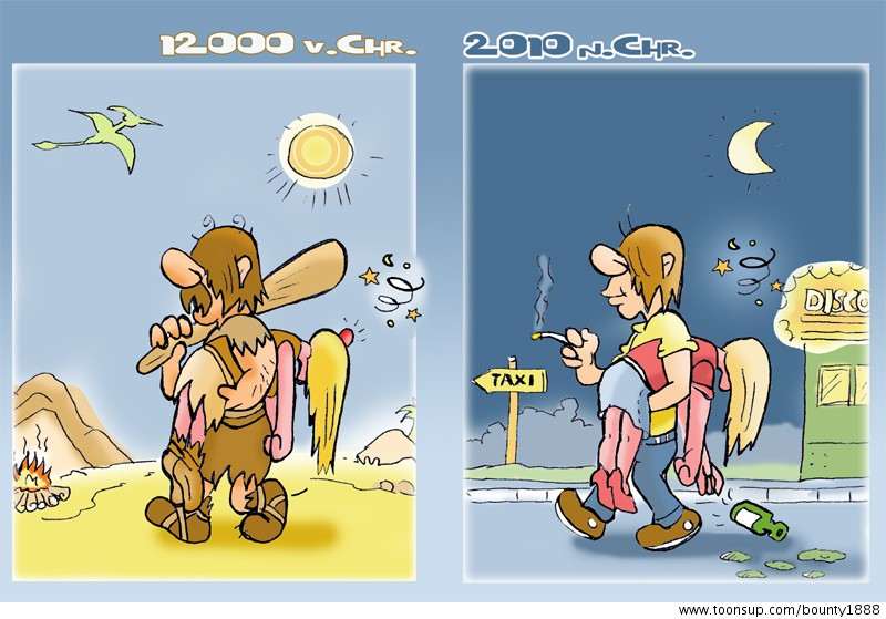 Cartoon: Jäger und Sammler 1