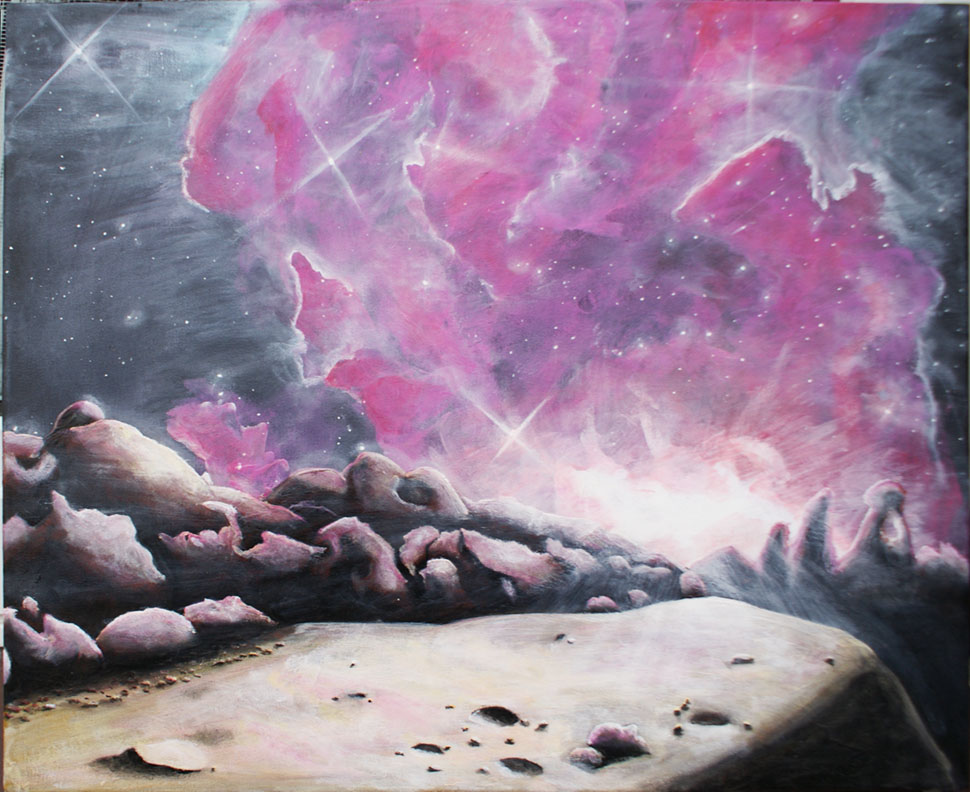 Illustration: Emissionsnebel 1