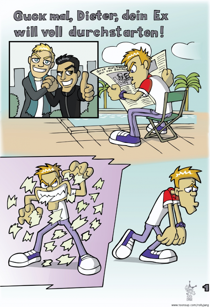 Comic: Dieter's reaction p.1 1