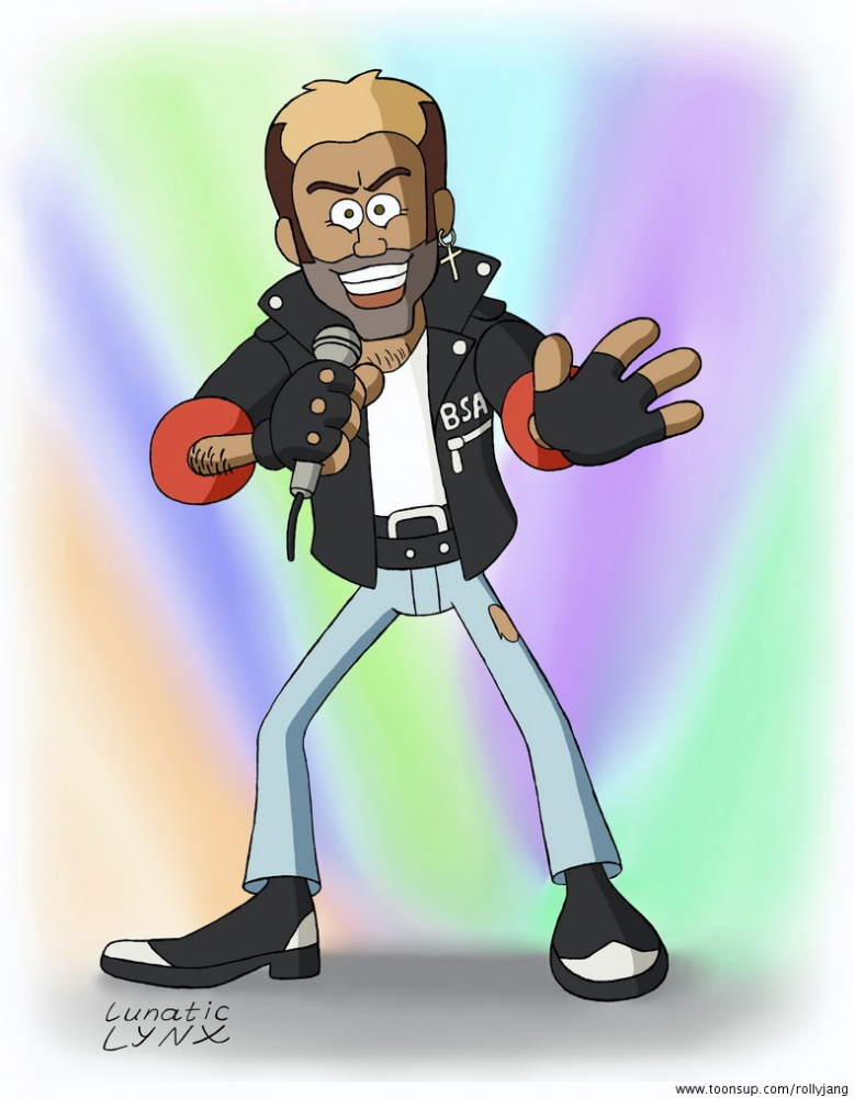 Cartoon: George Michael 1