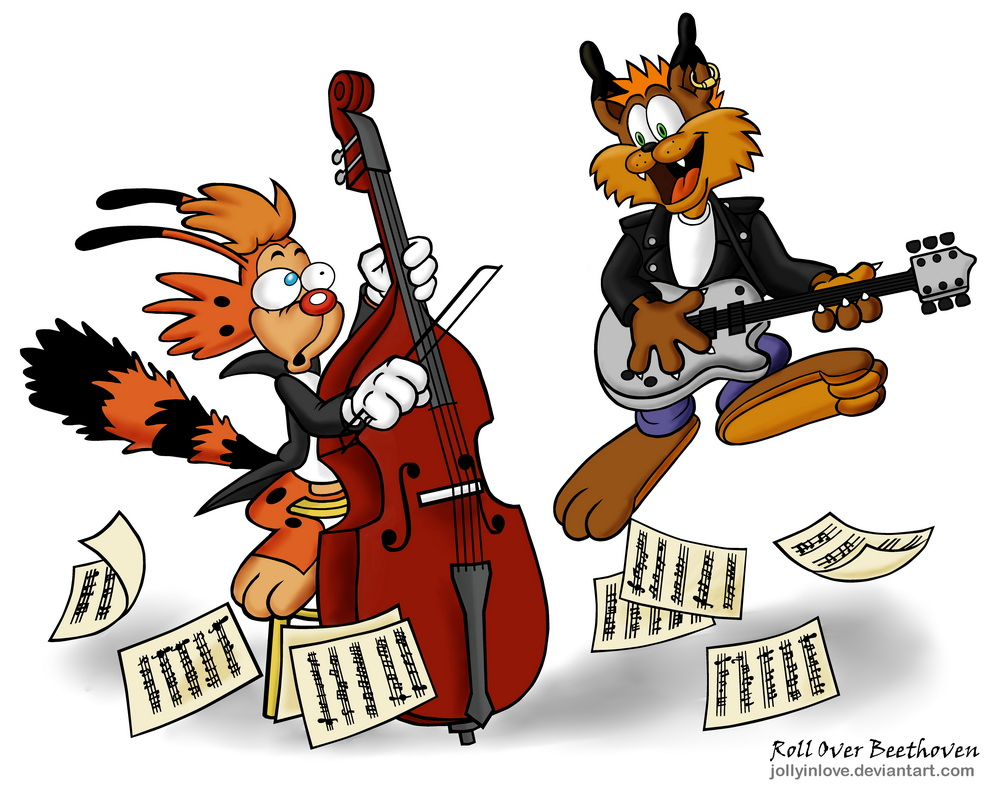 Cartoon: Roll Over Beethoven 1
