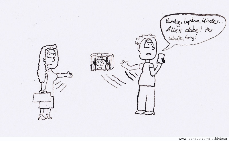 Cartoon: Handy, Laptop,... 1