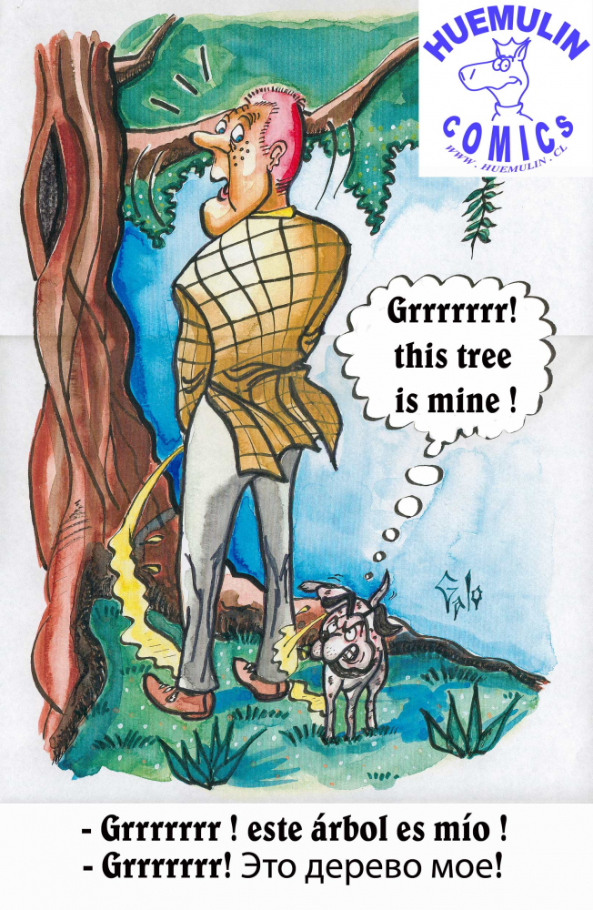Cartoon: canine right 1