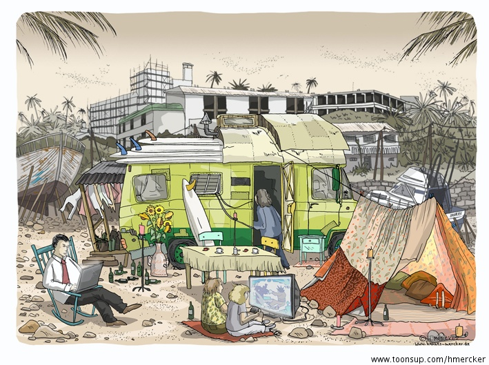 Illustration: Kontrast-Camping 1