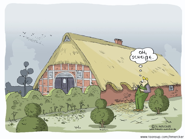 Cartoon: Heckenschnitt 1