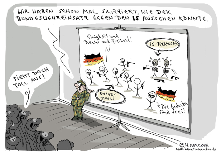 Cartoon: Eine Skizze 1