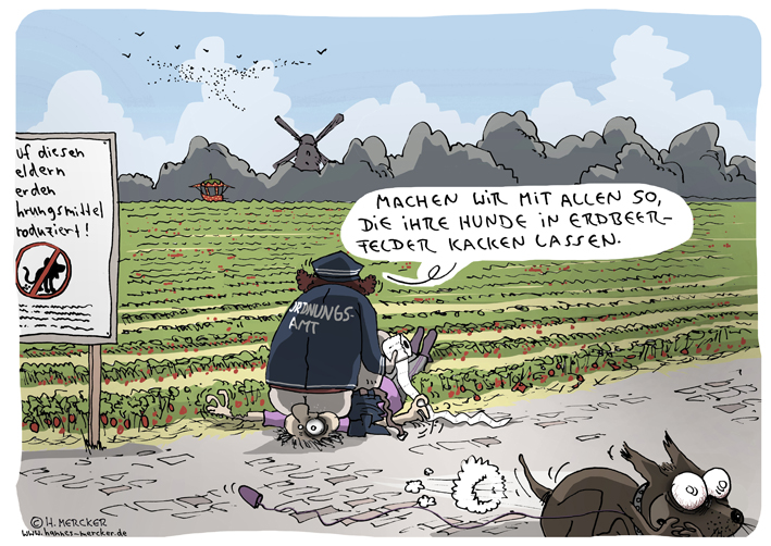Cartoon: Erdbeerzeit 1